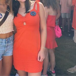 Monteau Mini Dress🧡